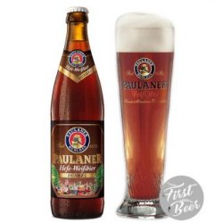 Bia Paulaner Hefe Weissbier Dunkel 5.3% – Chai 500ml – Thùng 20 Chai - First Beer – Bia Nhập Khẩu Giá Sỉ