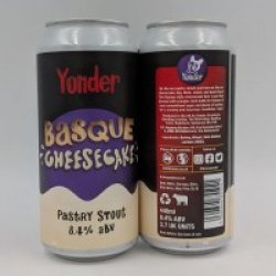 Yonder: Basque Cheesecake Stout (440ml) - Hop Shop Aberdeen