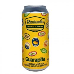 Península Guarapita Catharina Sour con guayaba, mango y maracuyá 44cl - Beer Sapiens