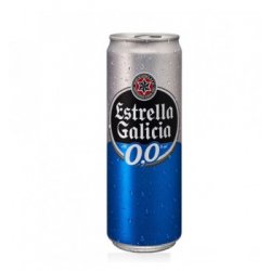 ESTRELLA GALICIA 0% ALCOHOL LATA 330CC - Licorería Paradiso