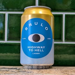 Brulo  Highway To Hell : German Style AF Lager - Dead Time Beers