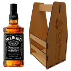 Whiskey Jack Daniels Old No. 7 + Canastilla Six Pack Cerveza Artesanal - Be Hoppy!