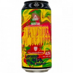 Mad Scientist X Folkingebrew  Quantum Flavourdynamics - Rebel Beer Cans