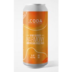 Cerveza Chilena Coda Harmony 470cc - House of Beer