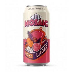 LEBEN MOSAIC LIGHT LAGER CERVEZA LATA  473CC - Licorería Paradiso