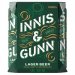 Innis & Gunn Lager 4x440ml (Price Marked £6.49) 