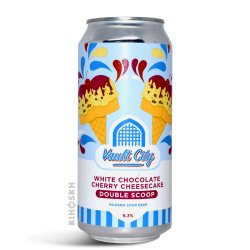 Vault City Brewing. White Chocolate Cherry Cheesecake Double Scoop Sour - Kihoskh