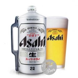 Bia Asahi Super Dry 5% – Bình 2 Lit - First Beer – Bia Nhập Khẩu Giá Sỉ