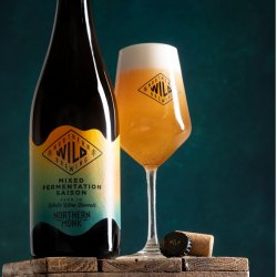 Northern Monk  Crossover  A Tue-Tete - White Wine BA Saison - 7.5% BA Saison - 750ml Bottle - The Triangle