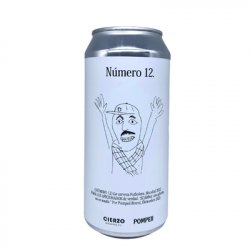 Cierzo Brewing & Pompeii Número 12 Hazy Pale Ale 44cl - Beer Sapiens