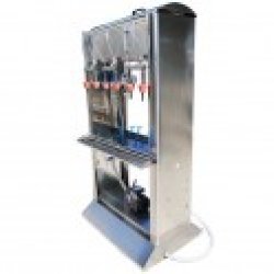 LLENADORA INOX SEMIAUTOMÁTICA VERSIÓN ALTA PARA GARRAFAS DE 4 CAÑOS LLENADO... - Tienda INVIA