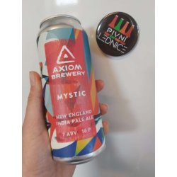 Axiom Mystic 16°7% 0,5l DMT:27.02.25 - Pivní lednice