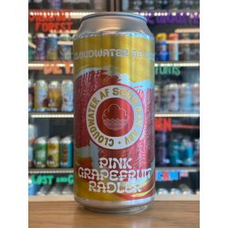 Cloudwater  Pink Grapefruit Radler  Alcohol Free - Clapton Craft