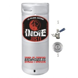 BREW INDIE - PICARA - Red Ale 20L - Tipo S - Inox - Buscador de Cervezas - Brewhouse