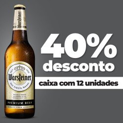 Promoção Cerveja Warsteiner Premium Caixa com 12 Garrafas de 660ml - Confraria  Paulistânia