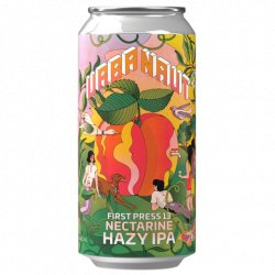 Urbanaut Brewing Co.. First Press 13 Nectarine Hazy IPA - Urbanaut Brewing