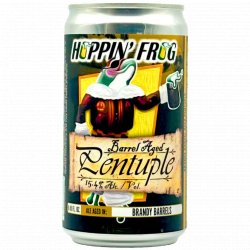 Hoppin' Frog Brewery - Brandy Barrel-Aged Pentuple - Left Field Beer