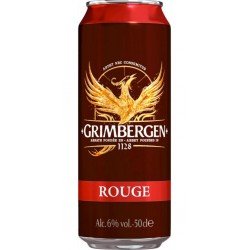 Grimbergen Rouge 6% 50cl (lot de 48 canettes) - Selfdrinks