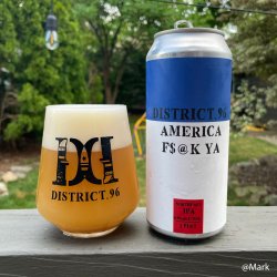 District 96. AMERICA F$@K YA - Brew Export