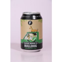 Frontaal  Bulldog - Drankerij