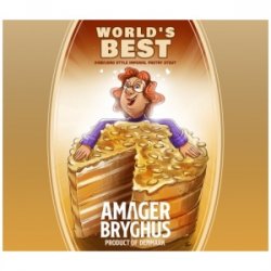 DANIA  AMAGER BRYGHUS WORLDS BEST KVAEFJORD  STYLE IMPERIAL PASTRY STOUT - Sklep Impuls