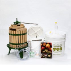 Cider Making Kit with 12 Litre Press, Pulper, Fermentation Equipment - Brewbitz Homebrew Shop