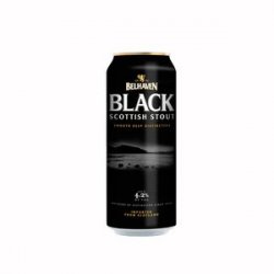 escocesa Belhaven Black Scottish Stout Lata 440ml - CervejaBox