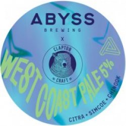 Abyss Brewing Deep Sounds X Clapton Craft (Keg) - Pivovar