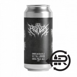 Azvex Brewing Unreadable Metal Logos - Craft Central