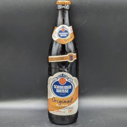 Schneider Weisse Original Weissbier Btl Sgl - Saccharomyces Beer Cafe