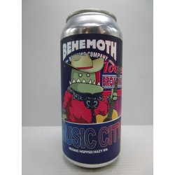 Behemoth Brewing Company Music City Hazy Mosaic IPA
