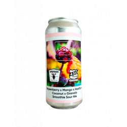 Ārpus Brewing Co. Ārpus X Drekker X 450 North Boysenberry X Mango X Vanilla X Coconut X Granola Smoothie Sour Ale