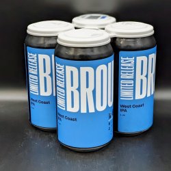 Brouhaha West Coast IPA Can 4pk - Saccharomyces Beer Cafe