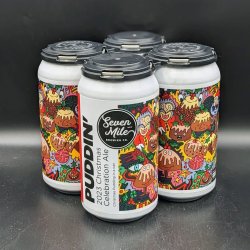 Seven Mile Puddin' 2023 Christmas Celebration Ale Can 4pk - Saccharomyces Beer Cafe