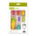 True Silicone Pineapple Charm & Stopper Set 