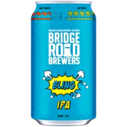 Bridge Road Bling IPA 355ml - BoozeBud