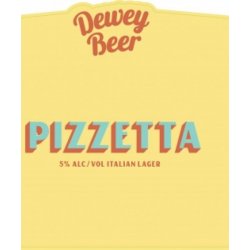 Pizzetta   Dewey Brewing - Craft Beer Dealer