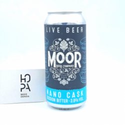 MOOR Nano Cask Lata 44cl - Hopa Beer Denda