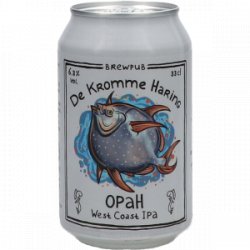 De Kromme Haring Opah West Coast IPA - Drankgigant.nl