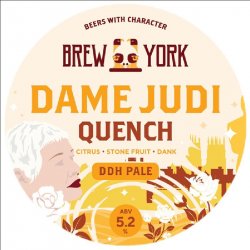 BREW YORK BREWERY Dame Judi (E-KEG SANKEY) 5.2% - Beer Paradise