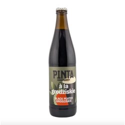 PINTA A La Grodziskie Black Peated 500ml - Funky Fluid