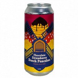 Vault City Brewing Chocolate Strawberry Dutch Pancakes