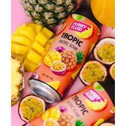 Funky Fluid - Tropic Exotic Sour w Mango, Passionfruit, and Pineapple 4% - Prost Bottle Shop