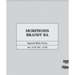 Morphosis Brandy BA (Silver Series)  Pühaste * Pinta - Craft Beer Dealer