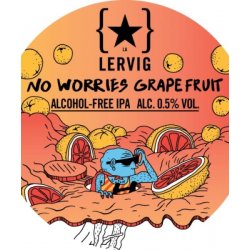 No Worries Grapefruit  Lervig - Craft Beer Dealer