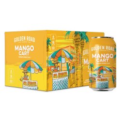 Golden Road Brewing Mango Cart 6 pack 12 oz. Can - Kelly’s Liquor