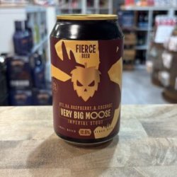 Fierce Beer Very Big Moose 2025 (Rye BA Raspberry & Coconut Edition)