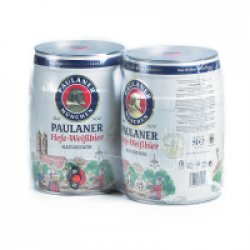 Paulaner Weißbier Hell Dose 2 x 5,0l - Getraenkedienst.com