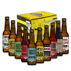 Zeta Beer ULTRA PACK MIX BOTELLAS - 10x33cl + 2xVASOS + ABRIDOR - Zeta Beer