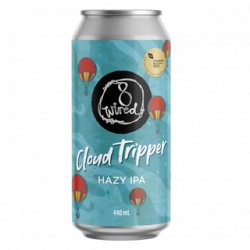 8 Wired Cloud Tripper Hazy IPA 440ml - The Beer Cellar